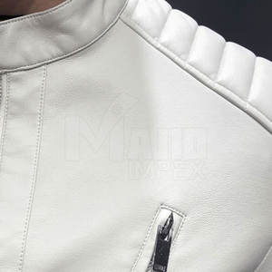 Chaqueta de invierno para hombre, chaqueta de cuero genuino para hombre, transpirable, ajustada, chaqueta de cuero a la moda para hombre, chaqueta de invierno para hombre - Product Image 6