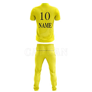 Uniformes de Cricket para Hombre de Último Diseño con Parches Personalizados, Impresión por Sublimación, 100% Poliéster, Logotipo y Colores Personalizados - Product Image 6