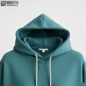 Sudadera con capucha de manga larga personalizada de primavera para mujer, sudaderas con capucha de alta calidad con logotipo, Sudadera con capucha de 450 GSM para mujer - Product Image 4