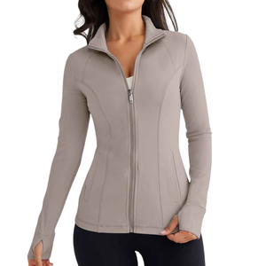 Veste de survêtement à impression personnalisée 2025 polyester Spandex respirant élégant Vestes de survêtement pour femmes - Product Image 4