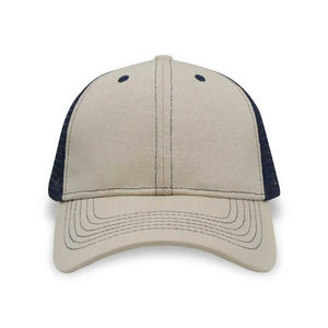 2025 vente en gros Hip Hop coton maille camionneur chapeau Logo personnalisé impression casquette de Baseball Style de rue blanc noir casquette fabriquée au Pakistan - Product Image 2