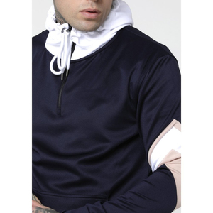 Vente chaude, survêtement pour homme en coton molletonné, 2 pièces, décontracté, de haute qualité, surdimensionné, tendance, pour garçon - Product Image 5