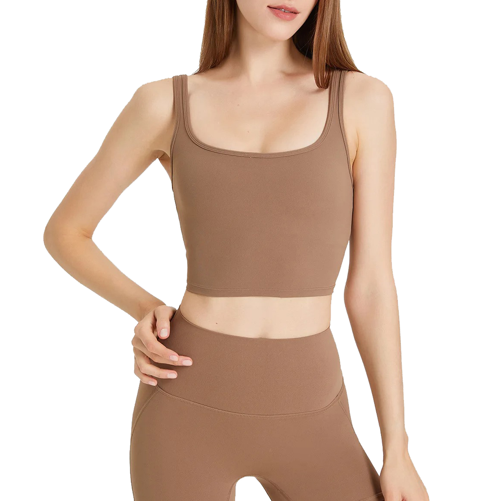 Medium Support Women's Sports Bra Lightweight Yoga Crop Top Breathable Sweat-Wicking Quick Dry Workout Gear High Quality