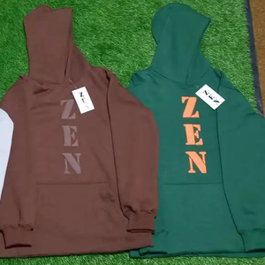 Sweats à capuche personnalisés pour hommes Sweatshirts à capuche imprimés personnalisés Pull décontracté surdimensionné en coton Sweat à capuche lourd - Product Image 6