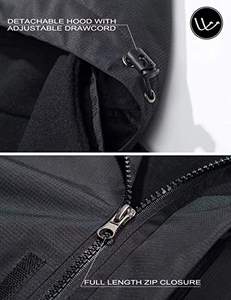 Chaqueta Impermeable Unisex al por Mayor, Chaqueta Softshell de Lona Recubierta, Cortavientos Transpirable Personalizada con Capucha, Forro de Algodón, 100% Poliéster - Product Image 5