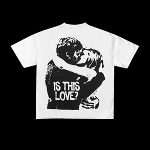 Camiseta de Cuello Redondo con Estampado Gráfico Personalizado para Hombre, de Alta Demanda, Ajuste Holgado, Fabricante Profesional a Precios de Mayoreo - Product Image 4