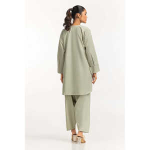 Conjunto Coordinado Teñido en Chambray IPST-44555 Hecho de Material de Algodón Suave - Product Image 4