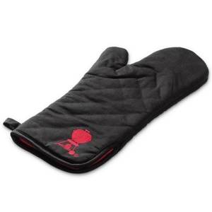 Guante de Barbacoa Acolchado de Algodón Negro, Talla Única (40 cm), Modelo 6472 - Product Image 1