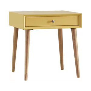 โต๊ะข้างเตียงแบบเรียบง่ายทันสมัยไม้สักคุณภาพสูงสำหรับอพาร์ทเมนต์ห้องนอนหรือโรงแรมส่งออกจากชวากลางอินโดนีเซีย - Product Image 6