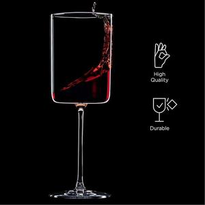 Calici da <span class=keywords><strong>Vino</strong></span> Vintage di Lusso in Cristallo Trasparente, Bicchieri a Palloncino per <span class=keywords><strong>Vino</strong></span> <span class=keywords><strong>Rosso</strong></span> 11oz, Logo Personalizzato, Confezione Regalo - Product Image 4