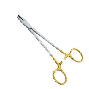 Porte-aiguille Twister en acier inoxydable 18.5 cm Instruments chirurgicaux Matériel médical Fabricant en gros - Product Image 2