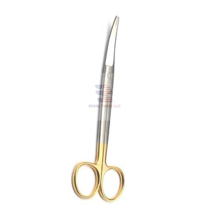 Tijeras de Mayo de acero inoxidable para instrumentos médicos de hospital con hoja afilada curva - Product Image 2