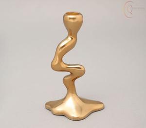 เชิงเทียนโลหะหรูหราสำหรับตกแต่งโต๊ะ ใช้ในช่วงรอมฎอน สีและโลโก้ปรับแต่งได้ จัดส่งรวดเร็ว ออกแบบมาเพื่อการสั่งซื้อจำนวนมากเพื่อการส่งออก - Product Image 5