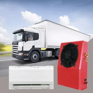 Unidade de ar condicionado 13500 btu para cabine de guindaste semi-caminhão de 12 volts R134a RV