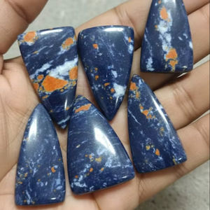 Piedras Preciosas Naturales de Alta Calidad, Cabujones Sueltos con Reverso Plano, Pulidos a Mano, Venta al Por Mayor, Mezcla de Formas y Tamaños, 20% de Regalo Certificado - Product Image 1