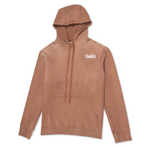 เสื้อฮู้ดแบบสวมหัวสำหรับผู้ชายเสื้อผ้าแฟชั่นแบบกำหนดเองมีฮู้ดแบบสวมศีรษะกันแดดซีดจาง - Product Image 1