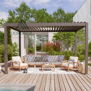 Pergola in alluminio motorizzato impermeabile antivento ideale per l'<span class=keywords><strong>architettura</strong></span> moderna del giardino - Product Image 1