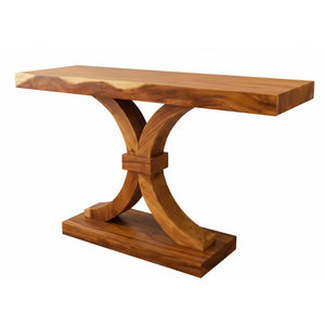 Mesa Consola de Madera Maciza de Suar o Monkey Pod de Alta Calidad, Diseño Moderno, Multiusos, Decoración para el Hogar, Comedor, Entrada, Sala de Estar - Product Image 1