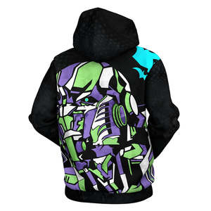 Hiver impression personnalisée broderie hommes sweats à capuche oversize 100% coton imprimé uni Hoodie pour hommes - Product Image 4