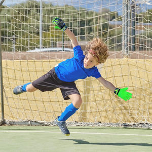 Nouveaux gants de gardien de but en latex allemand imperméables, respirants, à doigts entiers, avec sangle de poignet réglable, fermeture à lacets, protection de la paume de 4 mm - Product Image 6