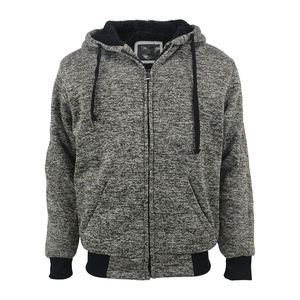 Nouveauté : sweat à capuche vintage pour homme avec fermeture éclair intégrale, masque à capuche brodé personnalisé en 2 pièces pour l'hiver - Product Image 1