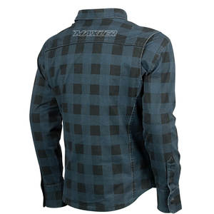 Chemise de moto en flanelle, vêtements de protection avec armure CE, fabrication OEM, vente en gros, exportation - Product Image 2