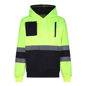 Nouvelle conception de veste personnalisée anti-vent 2025 coupe-vent avec fermeture éclair Design unique pour la sécurité et les départements des travailleurs unisexes - Product Image 4
