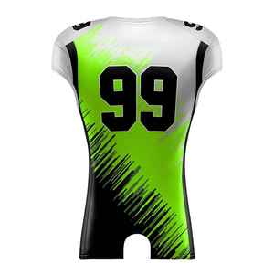 Maillot de football américain antibactérien Impression par transfert thermique Meilleur matériau en polyester Maillot de football américain antibactérien - Product Image 2