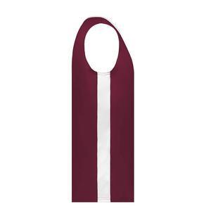 ชุดบาสเก็ตบอลคุณภาพสูงสำหรับผู้ชาย ดีไซน์ล่าสุดปี 2026 เสื้อเจอร์ซีย์แบบสั่งทำ ชุดกีฬาสำหรับผู้ใหญ่ ไซส์พลัส แขนกุด ผ้าโพลีเอสเตอร์/คอตตอน - Product Image 4