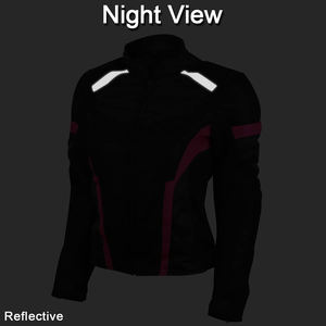 Veste de Moto pour Homme Textile Cuir Racing Biker Riding CE Approved Waterproof All-Weather Motorbike Jacket - Product Image 6