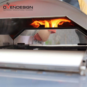 Buen Precio <span class=keywords><strong>de</strong></span> acero inoxidable 13 pulgadas Mini <span class=keywords><strong>Pizza</strong></span> Maker horno al aire libre <span class=keywords><strong>de</strong></span> <span class=keywords><strong>leña</strong></span> para pistas con rectángulo <span class=keywords><strong>Pizza</strong></span> horno <span class=keywords><strong>Pan</strong></span> - Product Image 2