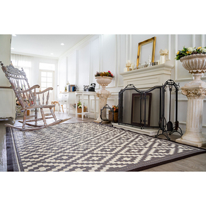 Large gamme de tapis en plastique polypropylène 100% imperméable, résistant à la corrosion, de haute qualité, très vendus, pour pique-nique/plage/extérieur - Product Image 1