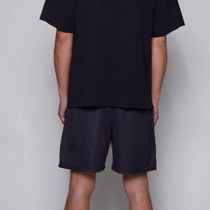 กางเกงขาสั้นวิ่งสำหรับผู้ชายกางเกงวิ่งจ๊อกกิ้งแบบลำลองกางเกงกีฬาขาสั้นสีทึบมีเชือกผูกแบบหลวมแห้งสำหรับใส่ไปยิม - Product Image 1