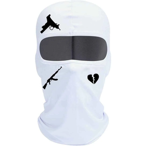 Balaclava unisexe personnalisée avec logo, couleur personnalisée, respirante, imperméable, 100% polyester pour le visage entier, vente chaude et populaire - Product Image 3