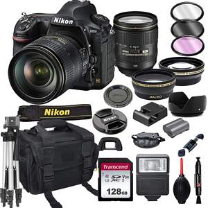 Appareil photo reflex numérique NIKON D850 neuf avec objectif AF-S 24-120 mm f/4G ED VR et objectif AF-S 50 mm f/1.8G + carte mémoire 64 Go + batterie supplémentaire - Product Image 3