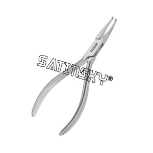 Fórceps removedores telescópicos de 14 CM, instrumentos de acero inoxidable para ortodoncia fabricados con AISI 420 de buena reputación - Product Image 1