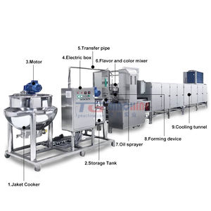 Verschiedene Form & Geschmack Gummibärchen, Würmer, Ringe, Früchte - Product Image 3