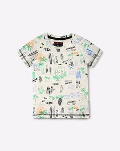 Custom GOTS Organic Cotton Summer Spring and Autumn Cute Toddler Boys Pure Cotton Toddler Boys Breathable Fashion SoftT-shirt - Product Image 2