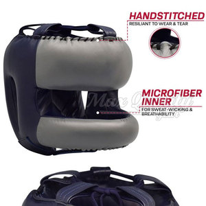 Protège-tête de boxe en PU respirant, design et couleur personnalisables pour la sécurité des sports de plein air pour hommes - Product Image 5