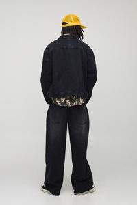Veste en jean pour hommes à séchage rapide respirante de haute qualité noire et grise nouveau design avec logo avant de service OEM hiver - Product Image 3