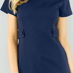 Conjuntos de uniformes elásticos con logotipo personalizado, trajes de salón de alta calidad, ropa de trabajo de enfermera de Hospital, Túnica para mujer, uniforme de Spa para mujer - Product Image 5