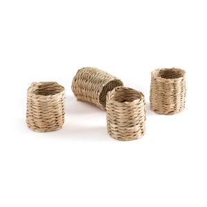 Seagrass <b>ring</b> <b>holder</b> for table napkins decoration <b>hand</b> weave sea grass napkin <b>rings</b> wholesale - Product Image 4