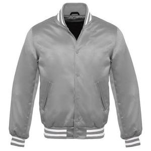 Entrega rápida de los hombres de algodón rosa Fleece Letterman All Over Print Bomber Jacket Men Versity Jacket - Product Image 5