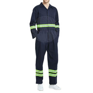 Overol de Trabajo de Alta Calidad Hecho a Medida, Overol de Seguridad de Algodón Transpirable y Ligero para Venta en Línea - Product Image 4