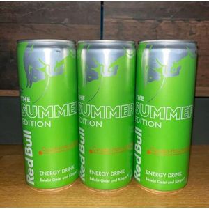 ขวดน้ำดื่มพร้อมคาเฟอีนและน้ำตาลรุ่นฤดูร้อนสำหรับเครื่องดื่มพลังงานกระทิงแดงทุกรสชาติส่วนผสมบรรจุภัณฑ์ขวดน้ำคาร์บอเนตพร้อมคาเฟอีนและน้ำตาล - Product Image 1