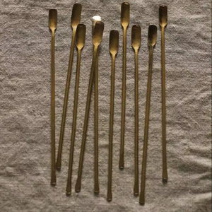 ช้อนบาร์โลหะผิวเรียบสำหรับทำความสะอาดง่ายออกแบบมาเพื่อป้องกันคราบสกปรกและรักษาความเงางามหลังจากใช้งานได้หลายครั้ง - Product Image 1