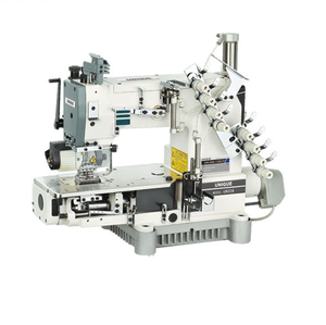 Machine à coudre industrielle Siruba à entraînement direct, automatique, à lit cylindrique, 13 aiguilles, point de chaînette double, compatible DIY, OEM, ODM - Product Image 5