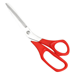 Ciseaux à tissu polyvalents de qualité industrielle avec manche ergonomique en plastique Lames en acier inoxydable à bord lisse-OEM/ODM - Product Image 4