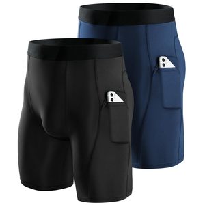 Pantalones cortos de entrenamiento y fitness de baloncesto para hombres, pantalones cortos de secado rápido con bolsillos, pantalones deportivos ajustados, pantalones cortos DDP envío - Product Image 2