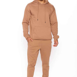 Sweat-shirt en coton épais pour hommes, jogging de sport à motif solide avec vêtements de sport écologiques - Product Image 6